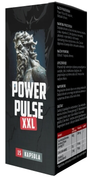 Power Pulse XXL kapsule za potenciju Hrvatska